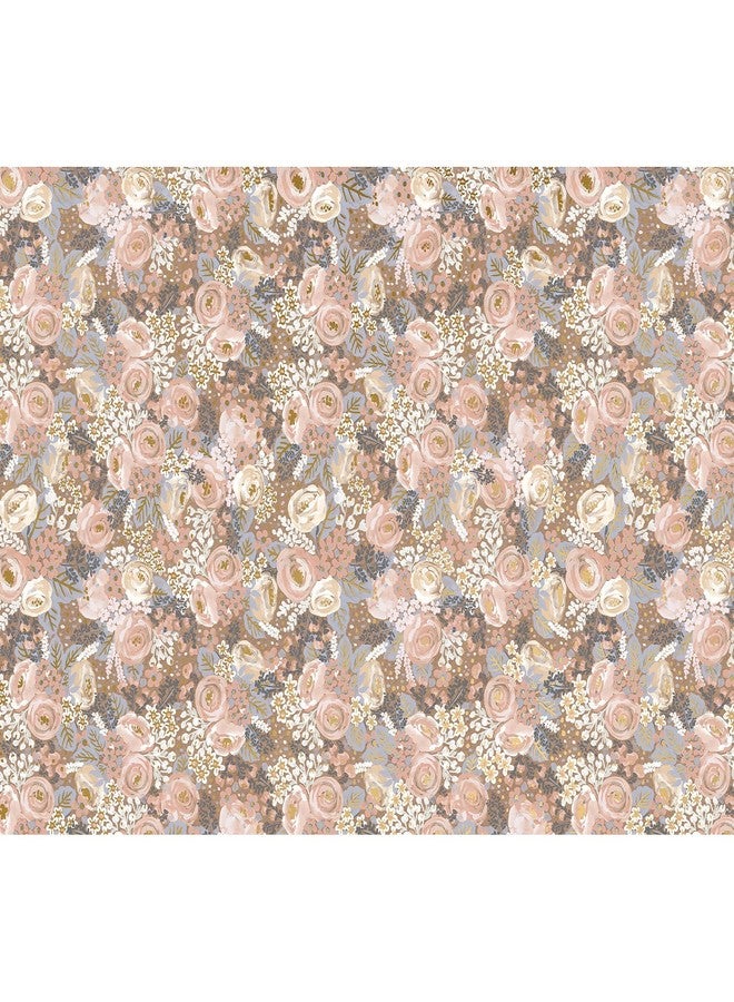 Jillson Roberts 20" x 30" Printed Floral Gift Tissue Gift Wrapping Supplies, Bouquet, 24 Folded Sheets - Image 3